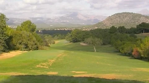 Golf play Stock Footage 8776397