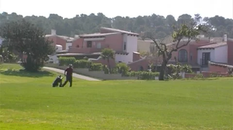 Golf play Stock Footage 8776431