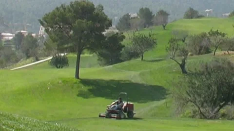 Golf play Video stock 8776697