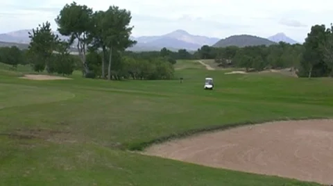 Golf play Video stock 8776789