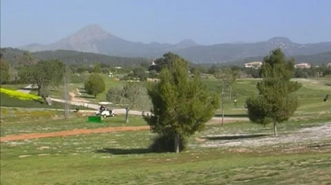 Golf play Video stock 8776854