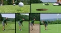 Golf Player Composite HD Footage