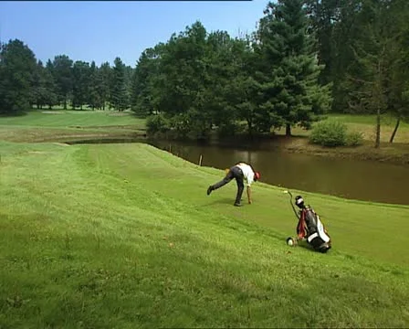 GOLF player 動画素材 12756472