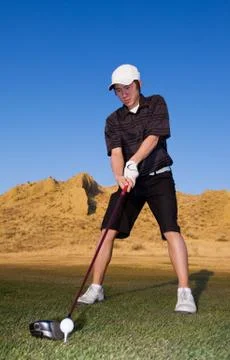 Golf player Stock Photos