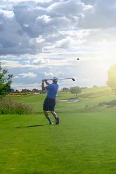 Golf player Stock Photos