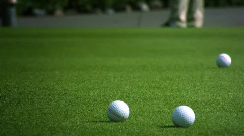 Golf practice Stock-Footage 86108