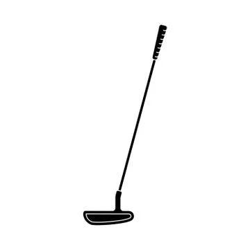 Golf Putter Vector Stock Illustration