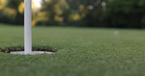Golf putting green cheat. Stock Footage 146753248