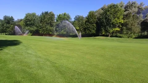 Golf resort - Green Stock Footage 79568316