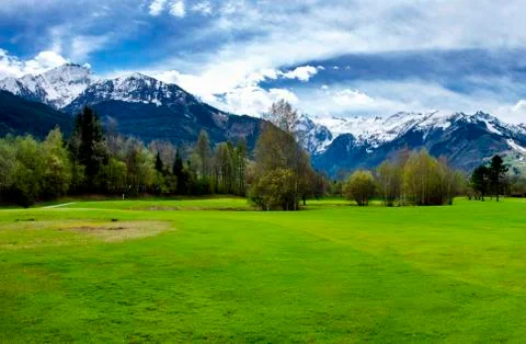 Golf resort Stock Photos