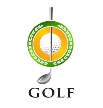 Golf Seal Stock Illustration