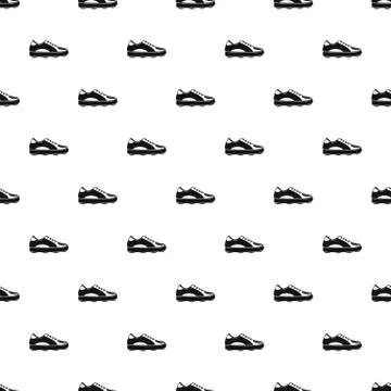 Golf shoe pattern vector 스톡 일러스트