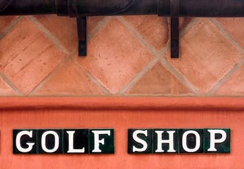 Golf shop Stock Photos