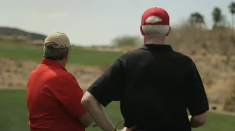 Golf Shot Stock Footage 10860335