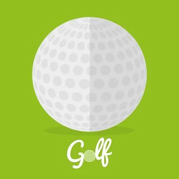 Golf sport design Stock Illustration