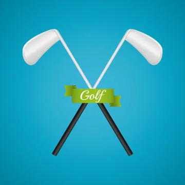 Golf sport design 스톡 일러스트