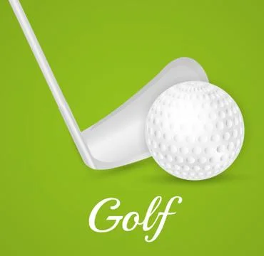 Golf sport design Stock Illustration
