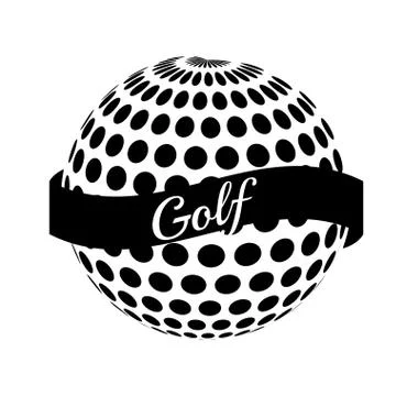 Golf sport design Stock Illustration