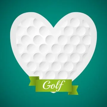 Golf sport design Stock Illustration
