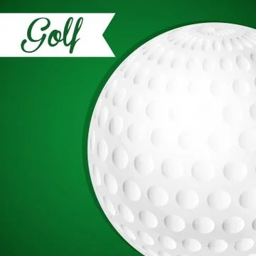 Golf sport design Illustrazione stock