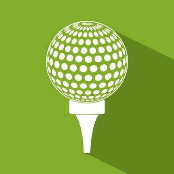 Golf sport design Stock Illustration
