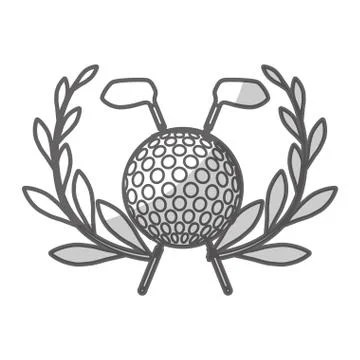 Golf sport design Illustrazione stock