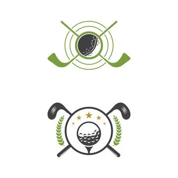 Golf Sport icon Template vector illustration Stock Illustration