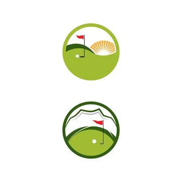 Golf Sport icon Template vector illustration Stock Illustration
