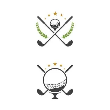Golf Sport icon Template vector illustration Stock Illustration
