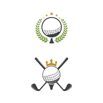 Golf Sport icon Template vector illustration Stock Illustration