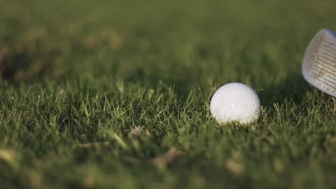 Golf Swing ball bundle Stock Footage 106630504