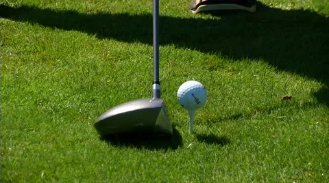 Golf Swing Close Stock Footage 52751516