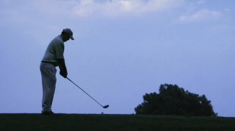 Golf swing Stock Footage 845138