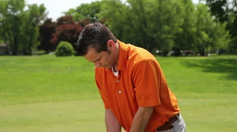 Golf swing Stock Footage 6101717