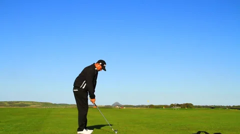 Golf Swing By Golfer Video stock 38361255