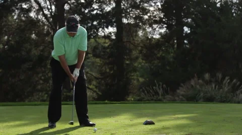 Golf Swing Slow Mo Video stock 61645281