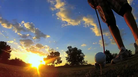 Golf swing V1 - HD Video stock 12225558