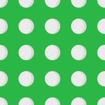 Golf sword pattern on green background for use in web design Stock Illustration