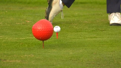 Golf Tee Stock Footage 117236317