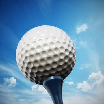 Golf tee Stock Illustration