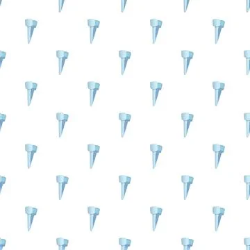 Golf tee seamless pattern for sport design Stock Illustration