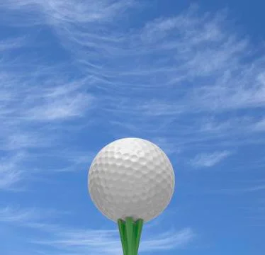 Golf time Stock Illustration