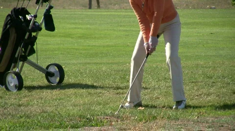 Golf time Slow Motion Stock Footage 353774