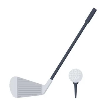 Golf Vector Icon Stock Illustration