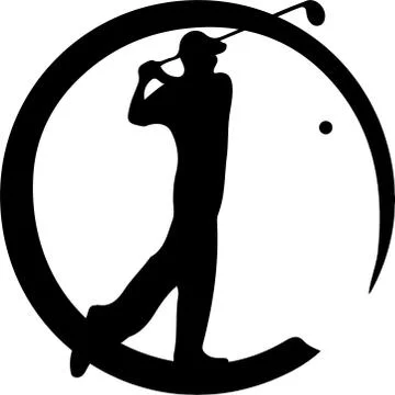 Golf vector isolated on background Stock Illustration