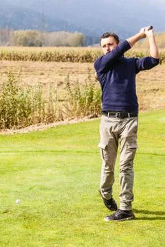 Golf weekend Stockfoto's