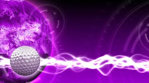 Golf World Background 41 (HD) Stock Footage 12760664
