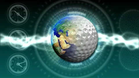 Golf World Background 45 (HD) Stock Footage 18190557