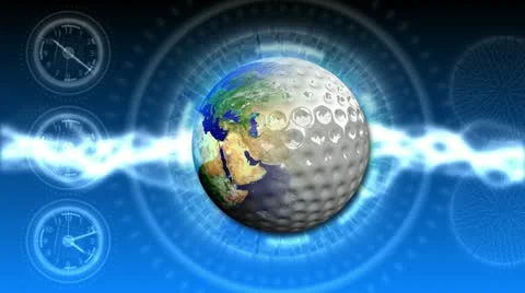 Golf World Background 46 (HD) 動画素材 18190245