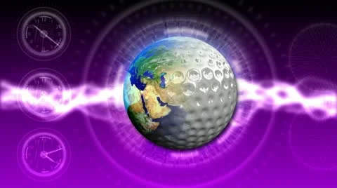 Golf World Background 48 (HD) Stock Footage 18189204